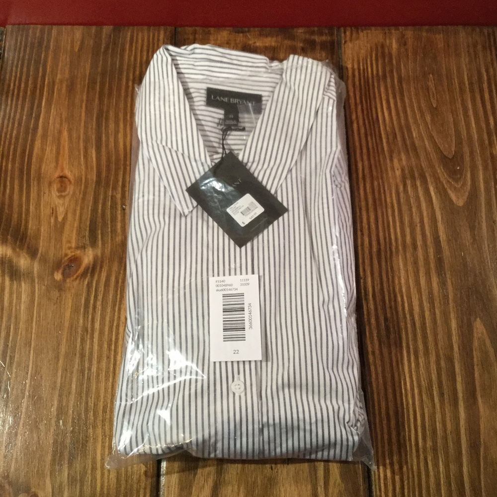Lane Bryant Size 22 Career Dress Blouse NWT